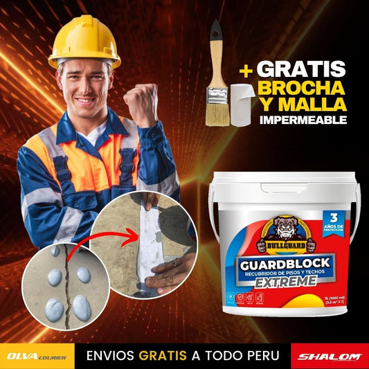 KIT RECUBRIDOR DE PISOS Y TECHOS + BROCHA + MALLA F5