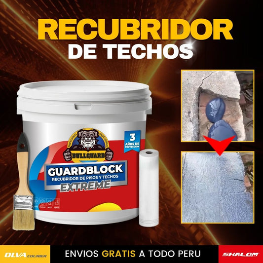 KIT RECUBRIDOR DE PISOS Y TECHOS + BROCHA + MALLA F6